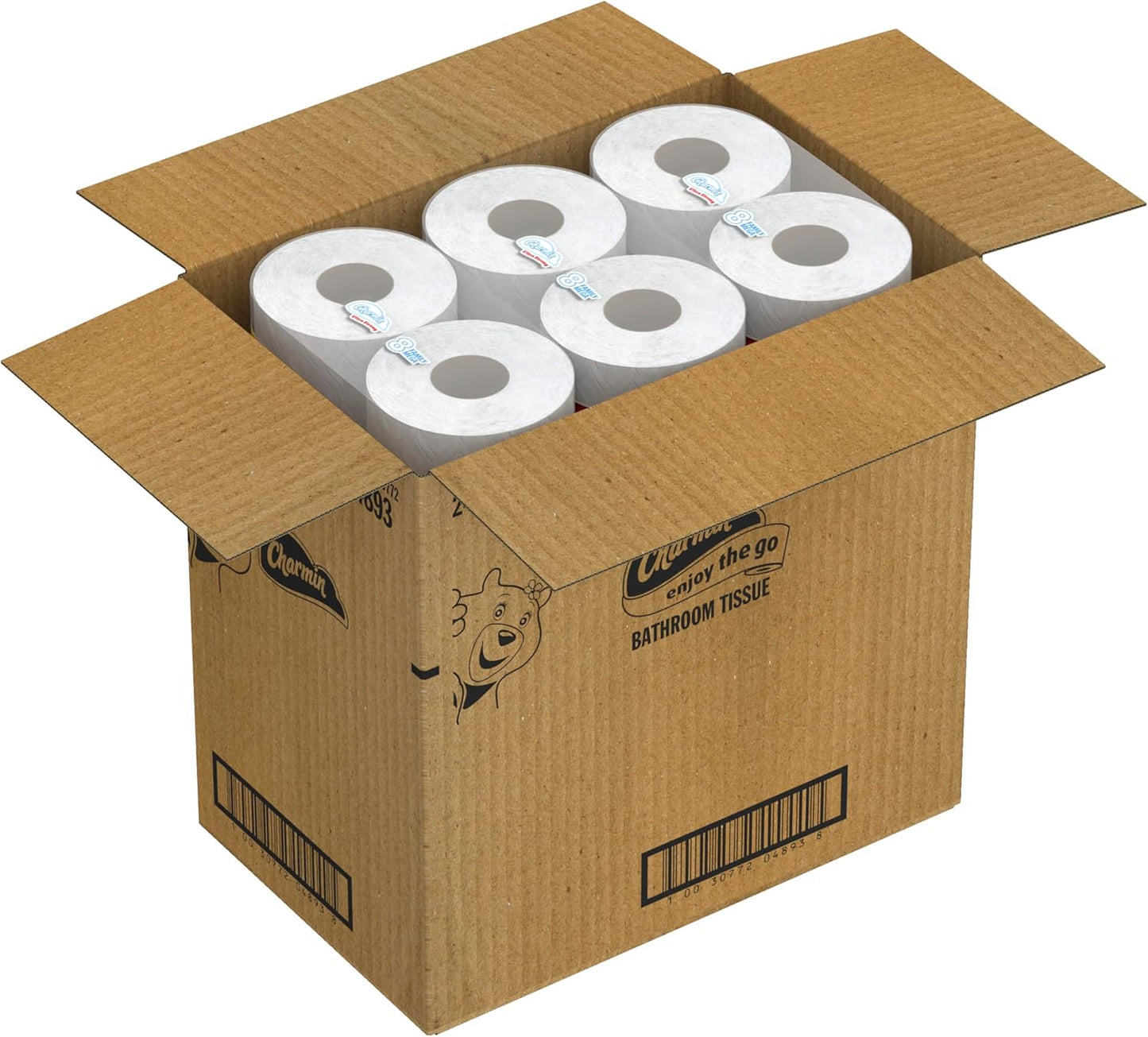 Charmin Ultra Strong Clean Touch Toilet Paper, 18 Family Mega Rolls = 90 Regular Rolls