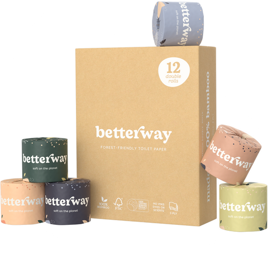 Classic White Bamboo Double Rolls